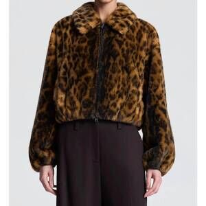 NEW A.L.C. women's esme jacket in brown multi